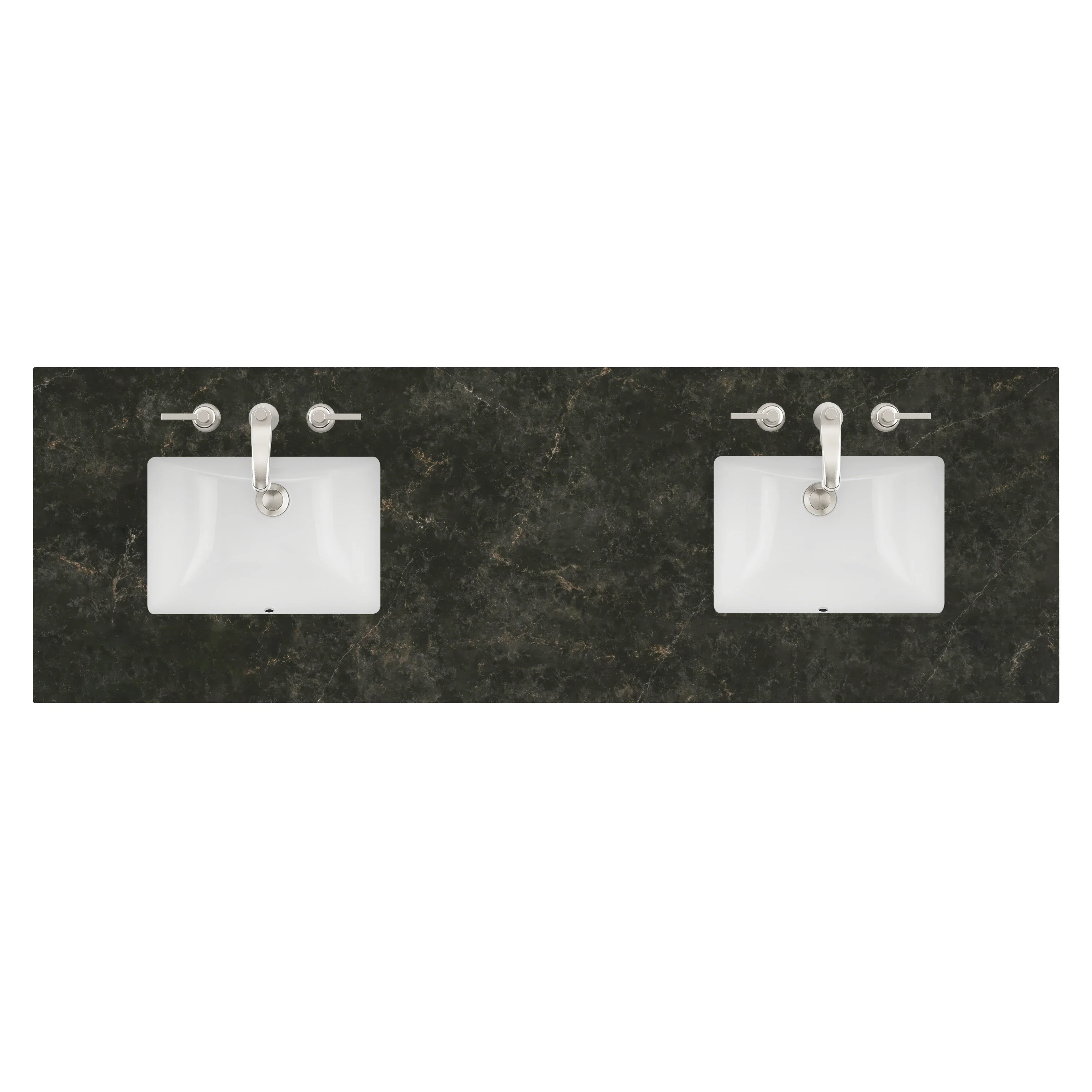 72" Double Top, 3CM Phantome Eclos w/ Sink