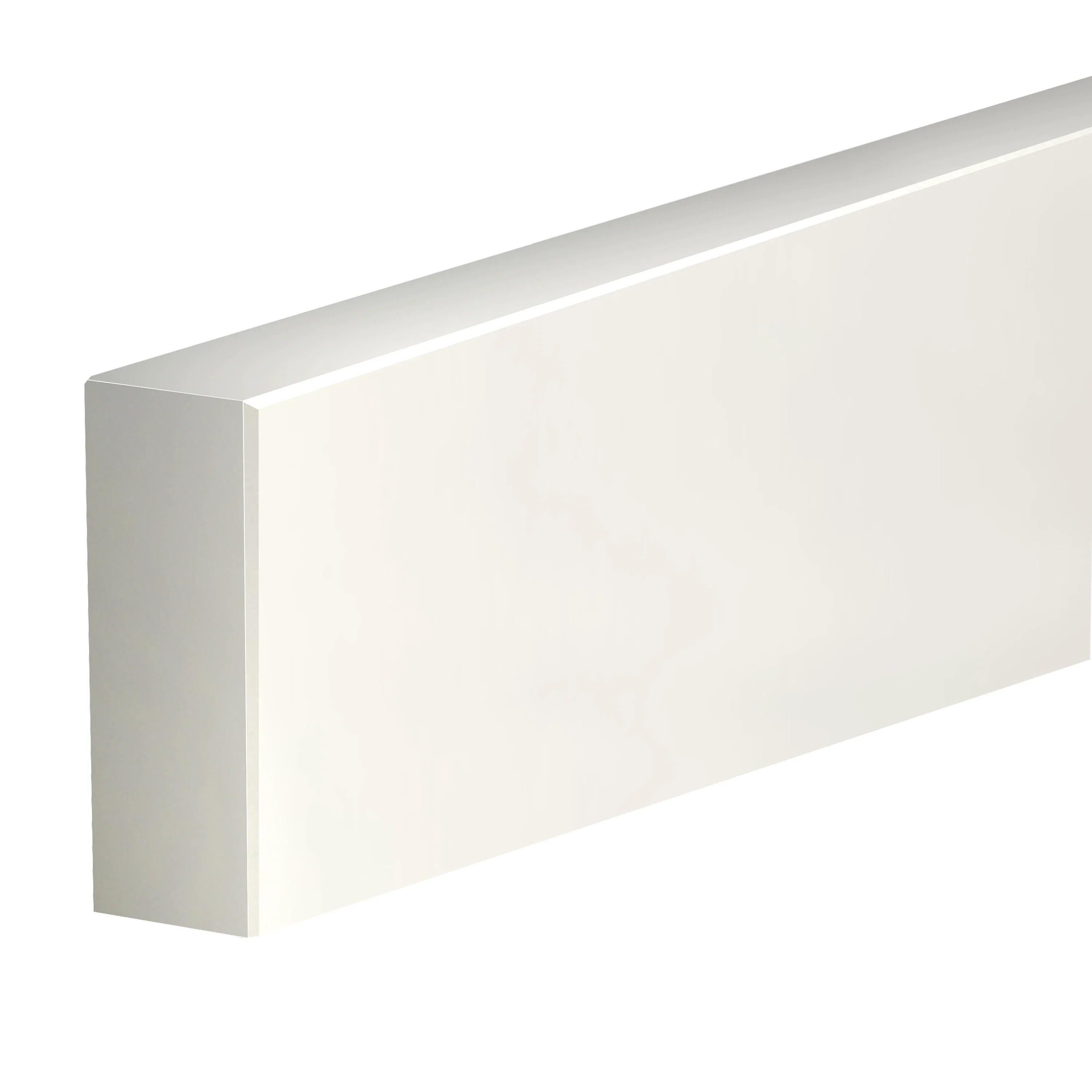 30" Backsplash, 3 CM White Zeus Quartz