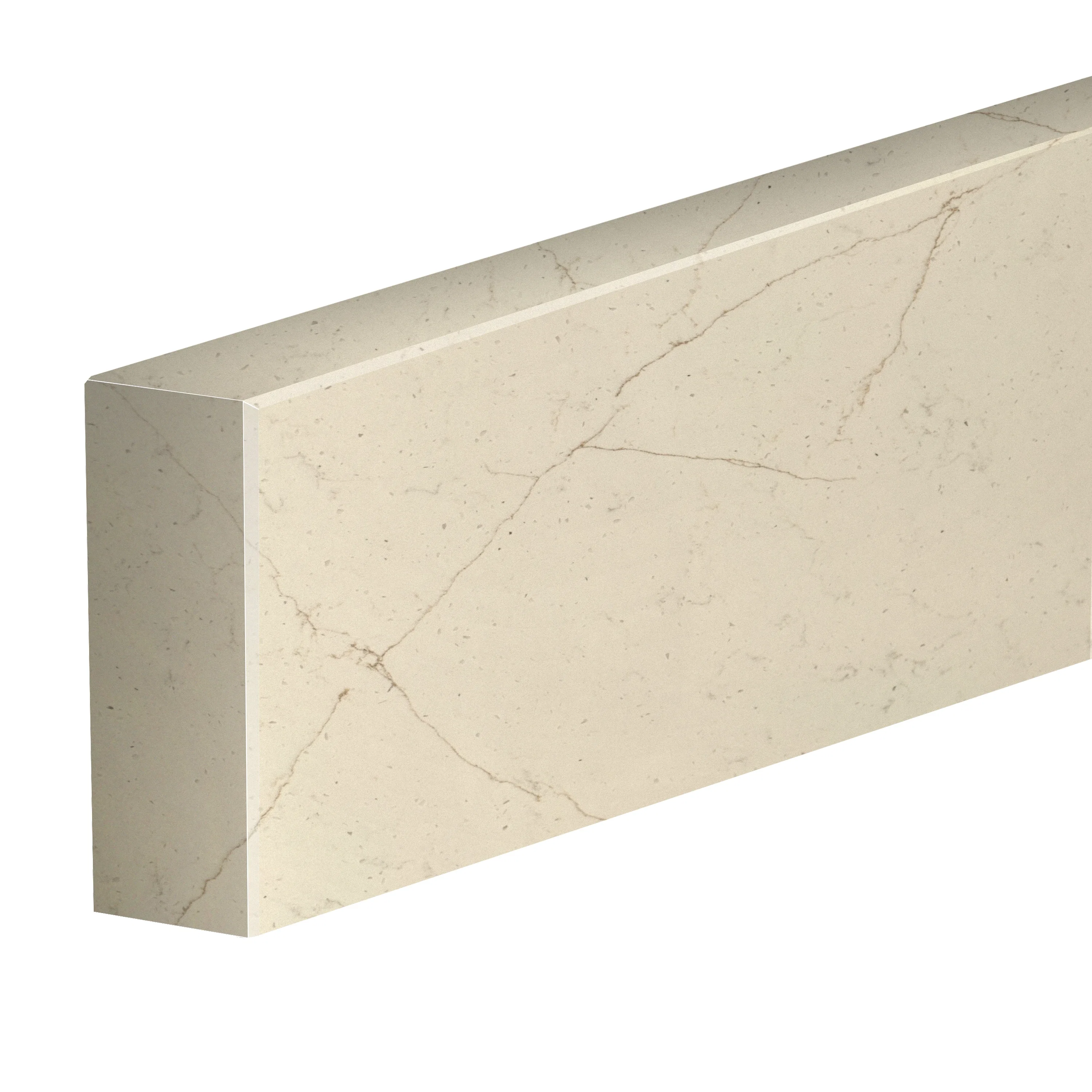 72" Backsplash, 3 CM Eternal Marfil
