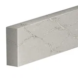 72" Backsplash, 3 CM Victorian Silver