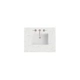 30" Single Top, 3 CM Eternal Jasmine Pearl Silestone w/ Sink