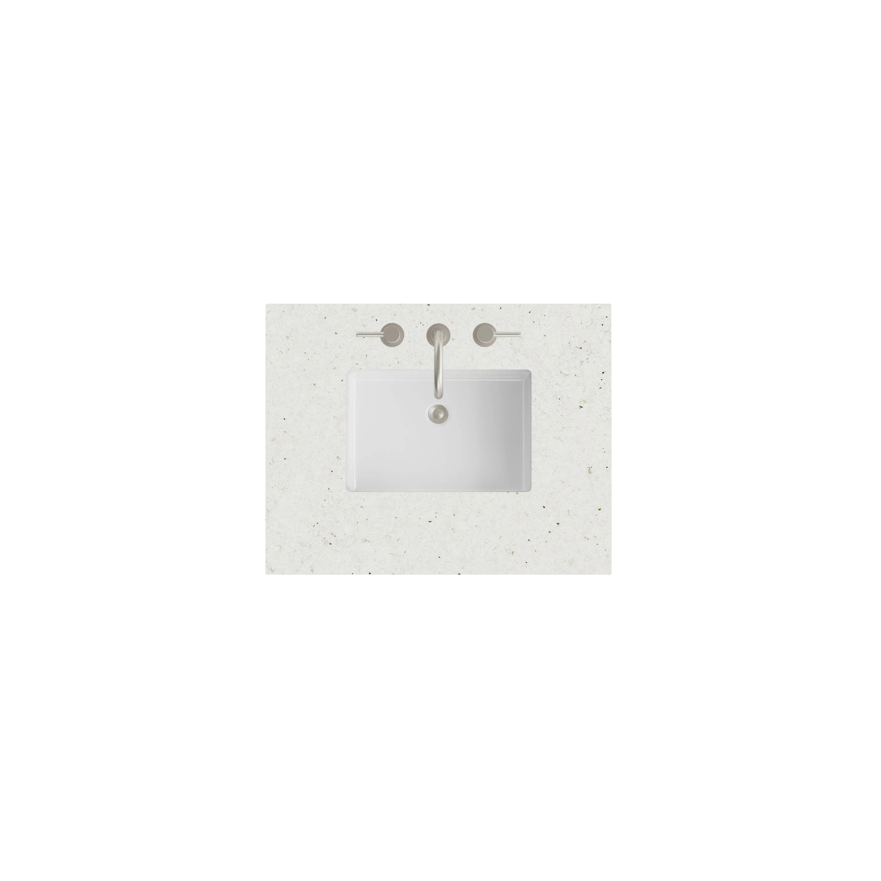 30" Single Top, 3 CM Lime Delight Silestone w/ Sink
