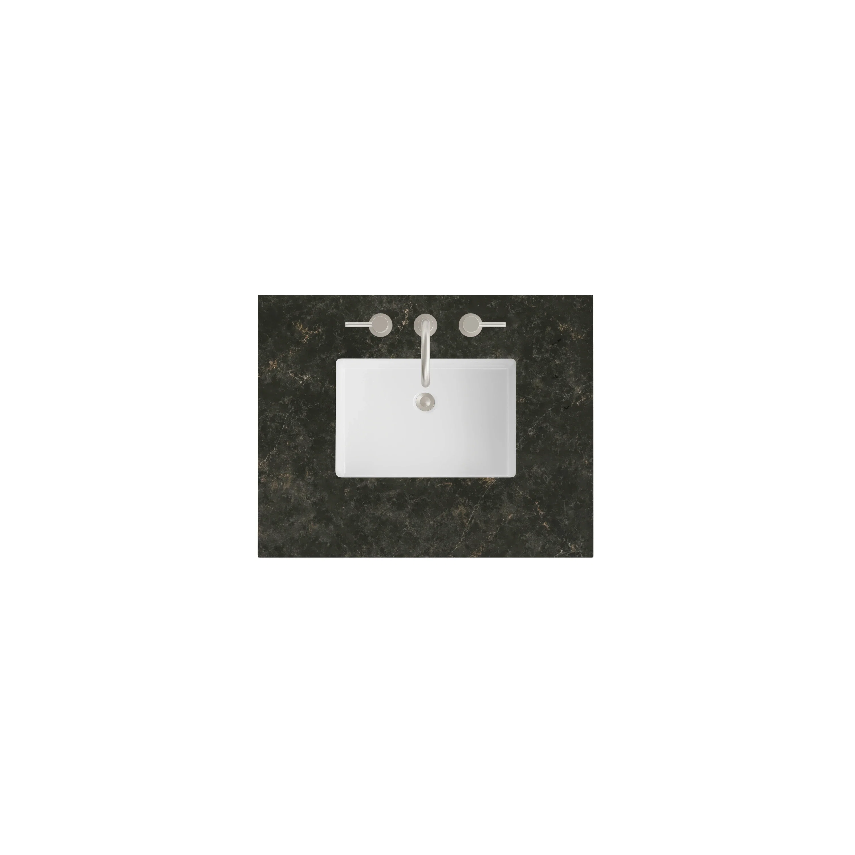 30" Single Top, 3CM Phantome Eclos w/ Sink