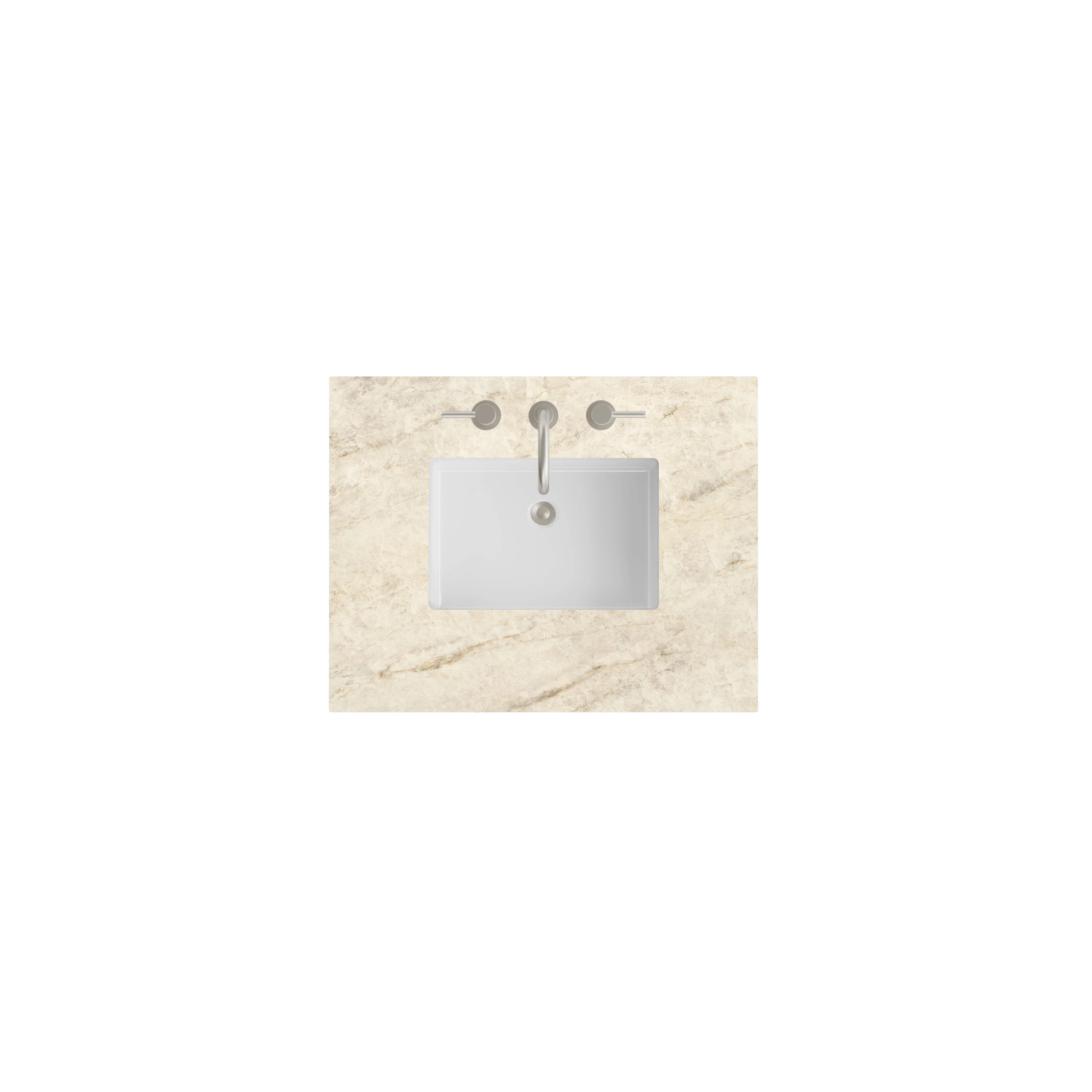 James Martin Vanities 30" Single Top, 3CM Tajnar Eclos w/ Sink