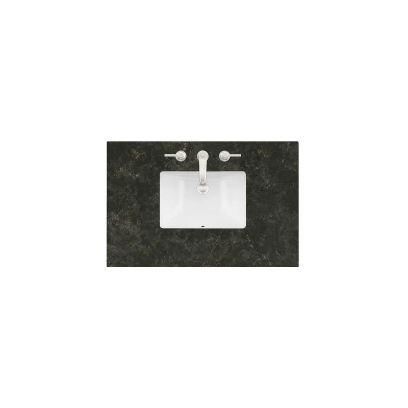 36" Single Top, 3CM Phantome Eclos w/ Sink