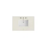 36" Single Top, 3CM Siberian Silestone w/ Sink