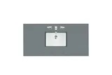 48" Single Top, 3 CM Cala Blue Silestone w/ Sink