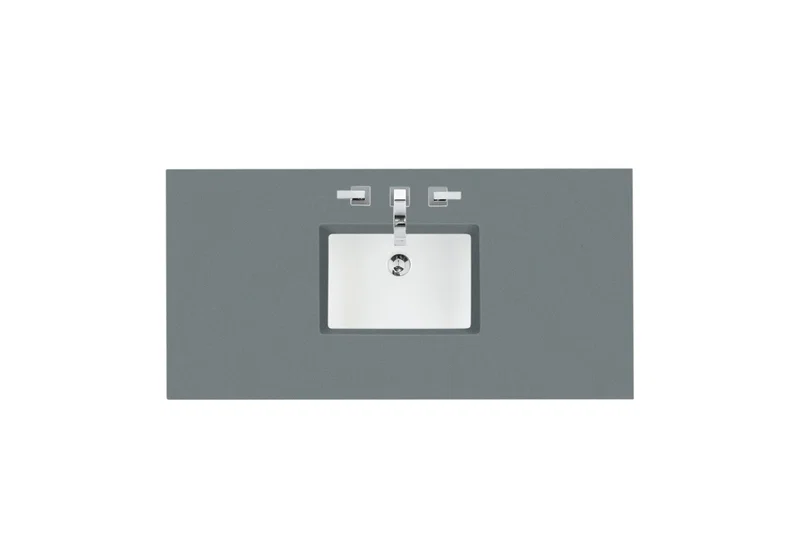 48" Single Top, 3 CM Cala Blue Silestone w/ Sink