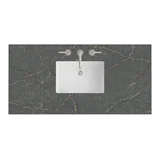 48" Single Top, 3 CM Parisien Bleu Silestone w/ Sink