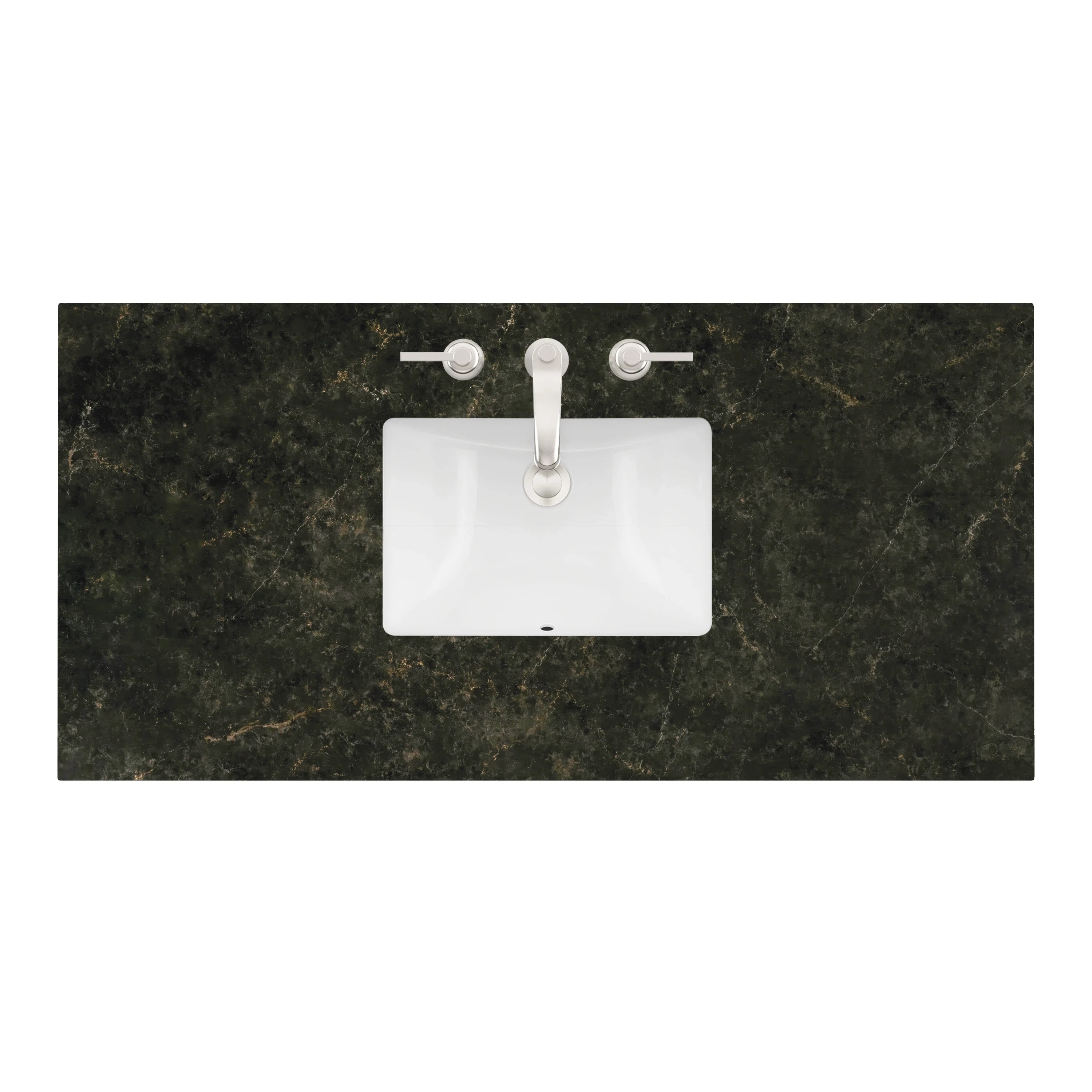 48" Single Top, 3CM Phantome Eclos w/ Sink