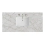 48" Single Top, 3 CM Victorian Silver Silestone w/ Sink