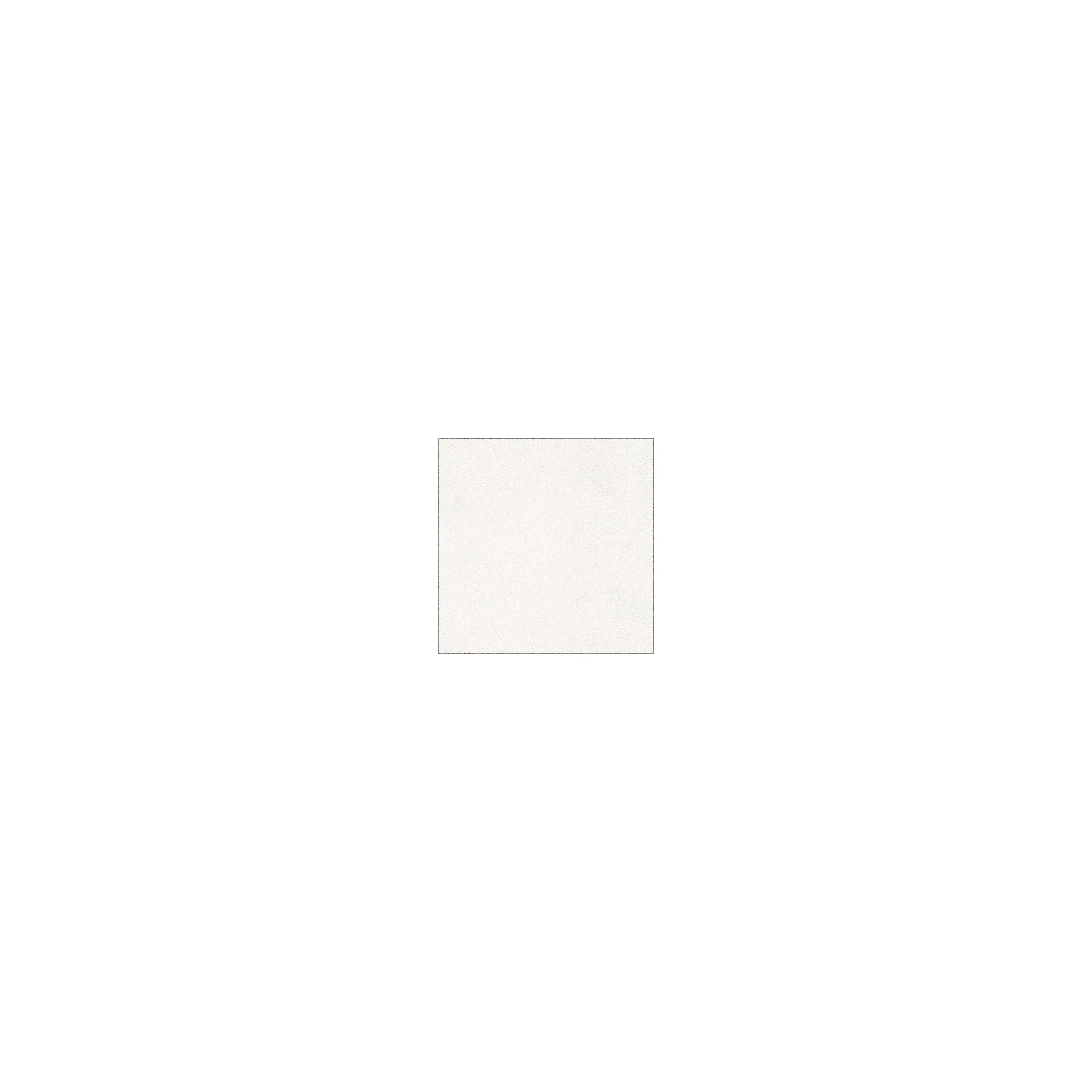 15" Linen Top, No Holes, White Zeus Silestone