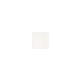 15" Linen Top, No Holes, White Zeus Silestone