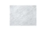 30" Linen Top, 3 CM Carrara White Marble, No Holes