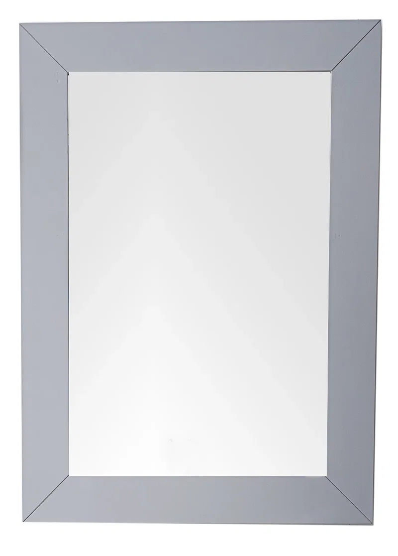 Weston 29" Rectangular Mirror, Silver Gray