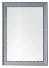 Bristol 29" Rectangular Mirror, Silver Gray