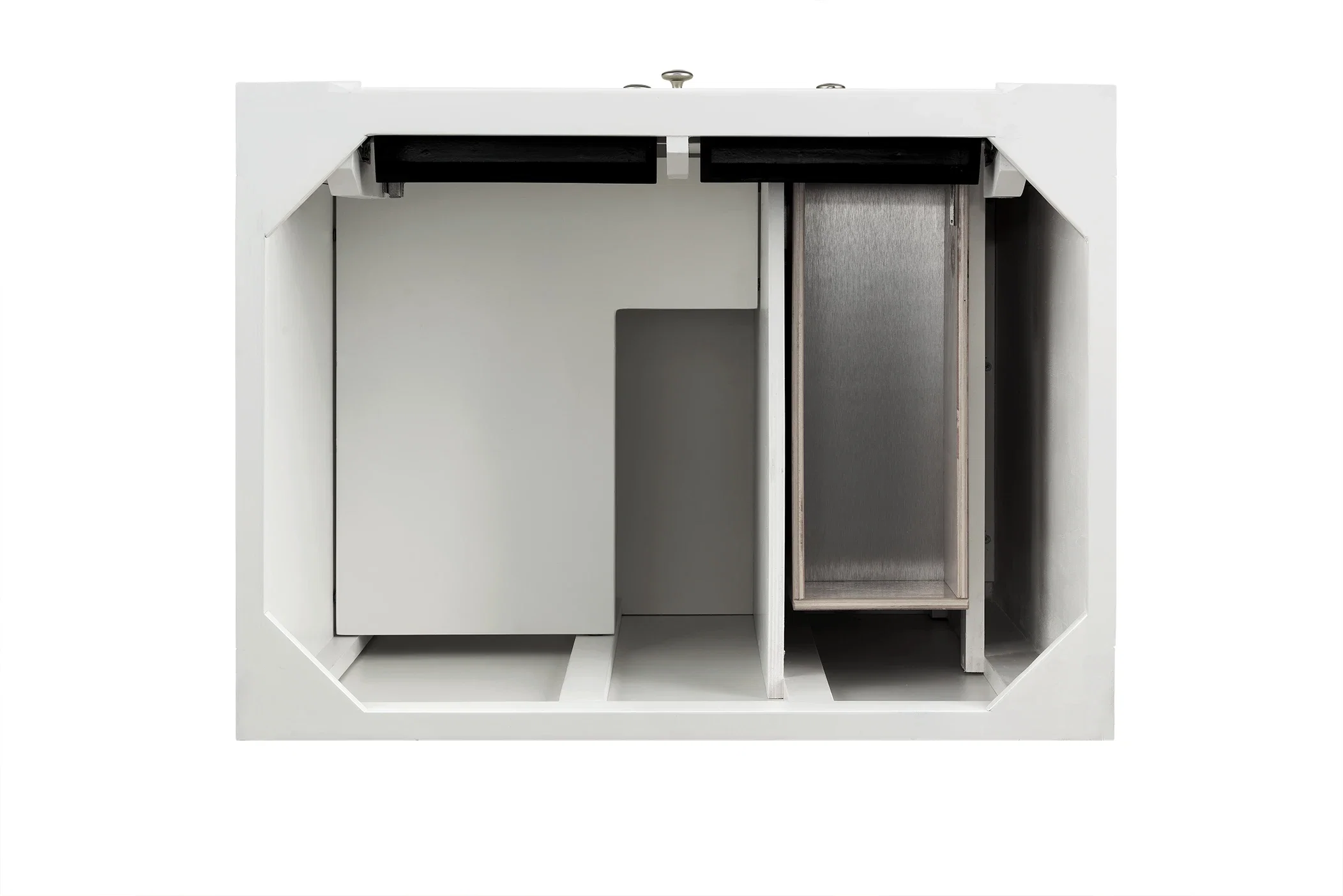 Bristol 30" Single Vanity Cabinet, Bright White