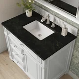 Bristol 36" Single Vanity, Bright White, w/ 3 CM Phantome Eclos Top