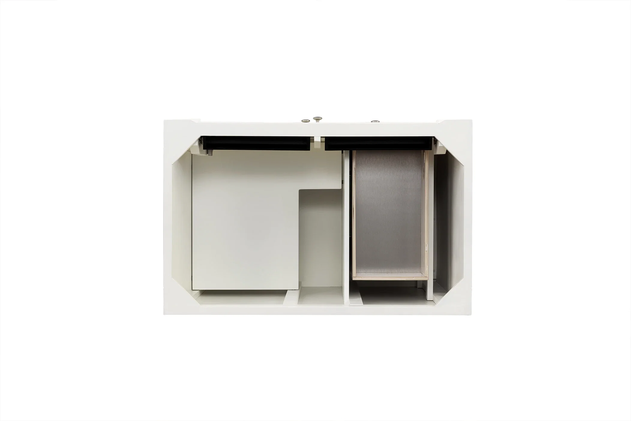 Bristol 36" Single Vanity Cabinet, Bright White