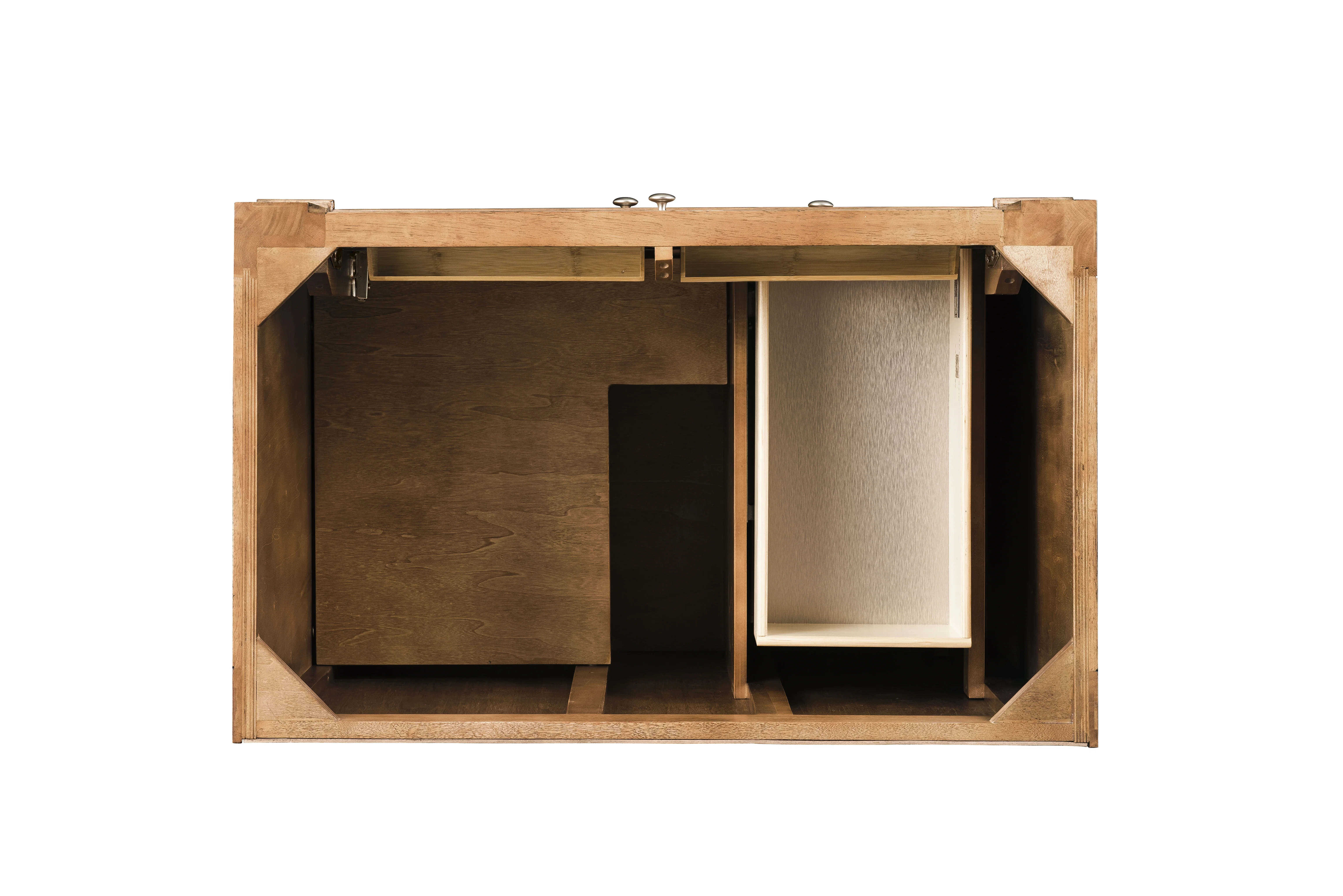 Bristol 36" Single Vanity Cabinet, Saddle Brown