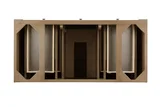 Bristol 48" Single Vanity Cabinet, Whitewashed Walnut