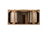 Bristol 48" Single Vanity Cabinet, Saddle Brown