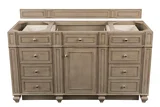 Bristol 60" Single Vanity Whitewashed Walnut