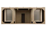 Bristol 60" Single Vanity Whitewashed Walnut