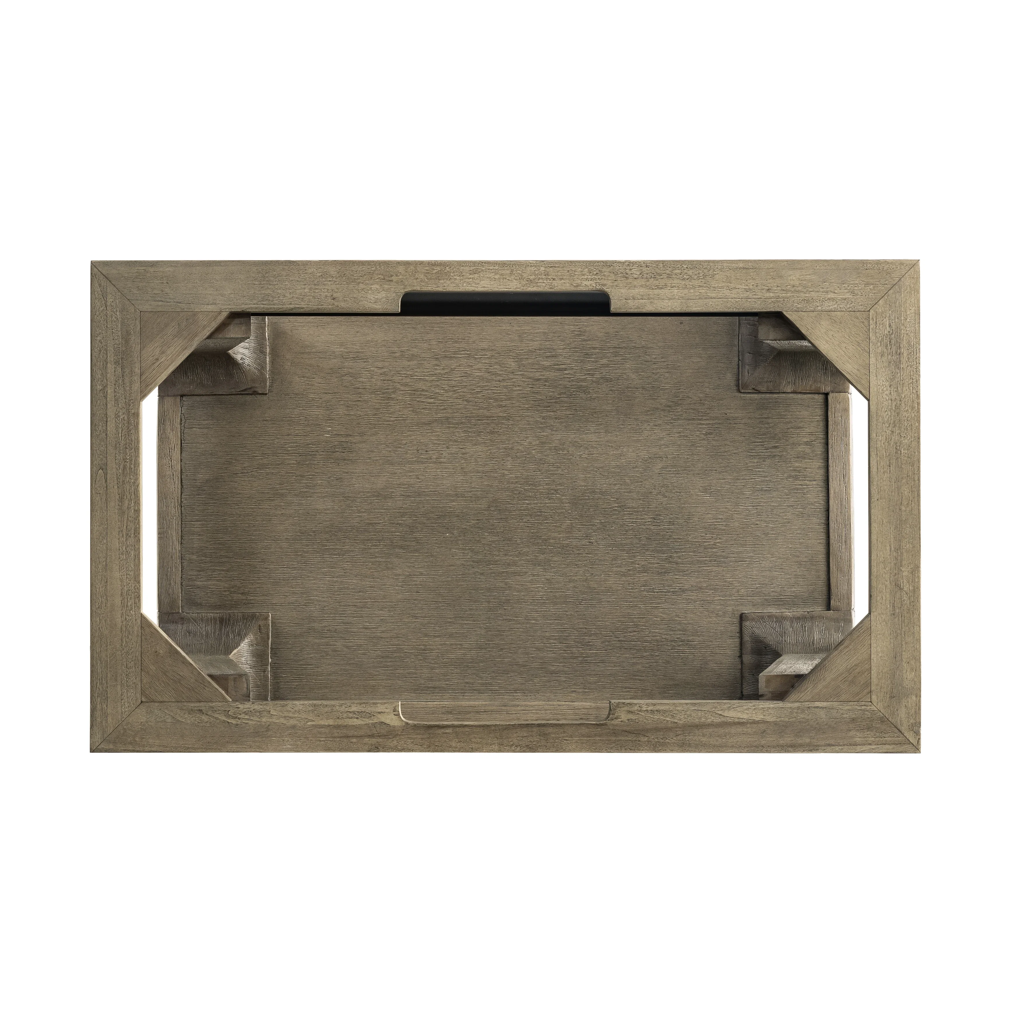 Auburn 31.5" Single Sink Console, Weathered Timber