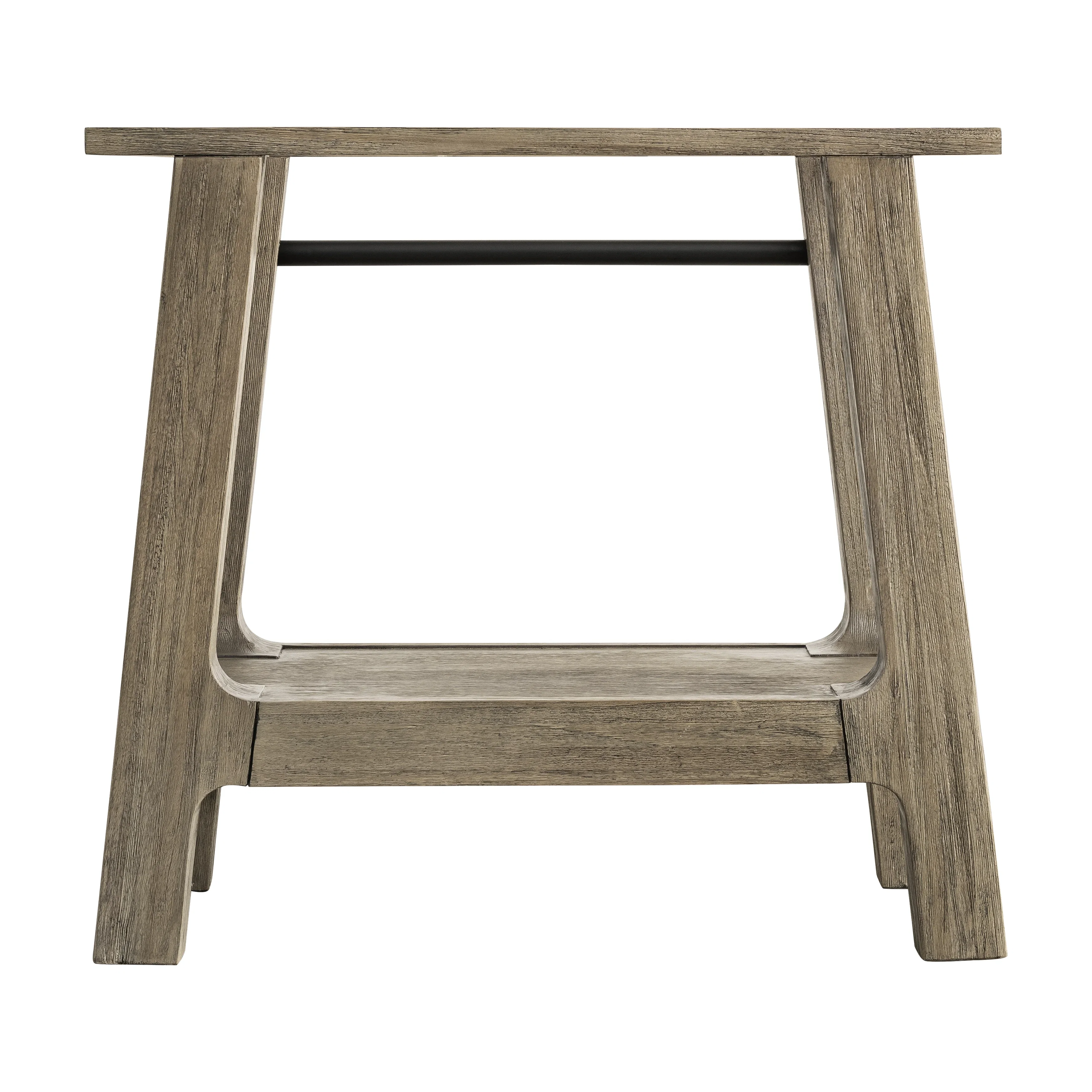 Auburn 31.5" Single Sink Console, Weathered Timber