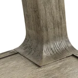 Auburn 36" Single Sink Console, Weathered Timber w/ Black Matte Mineral Composite Stone Top