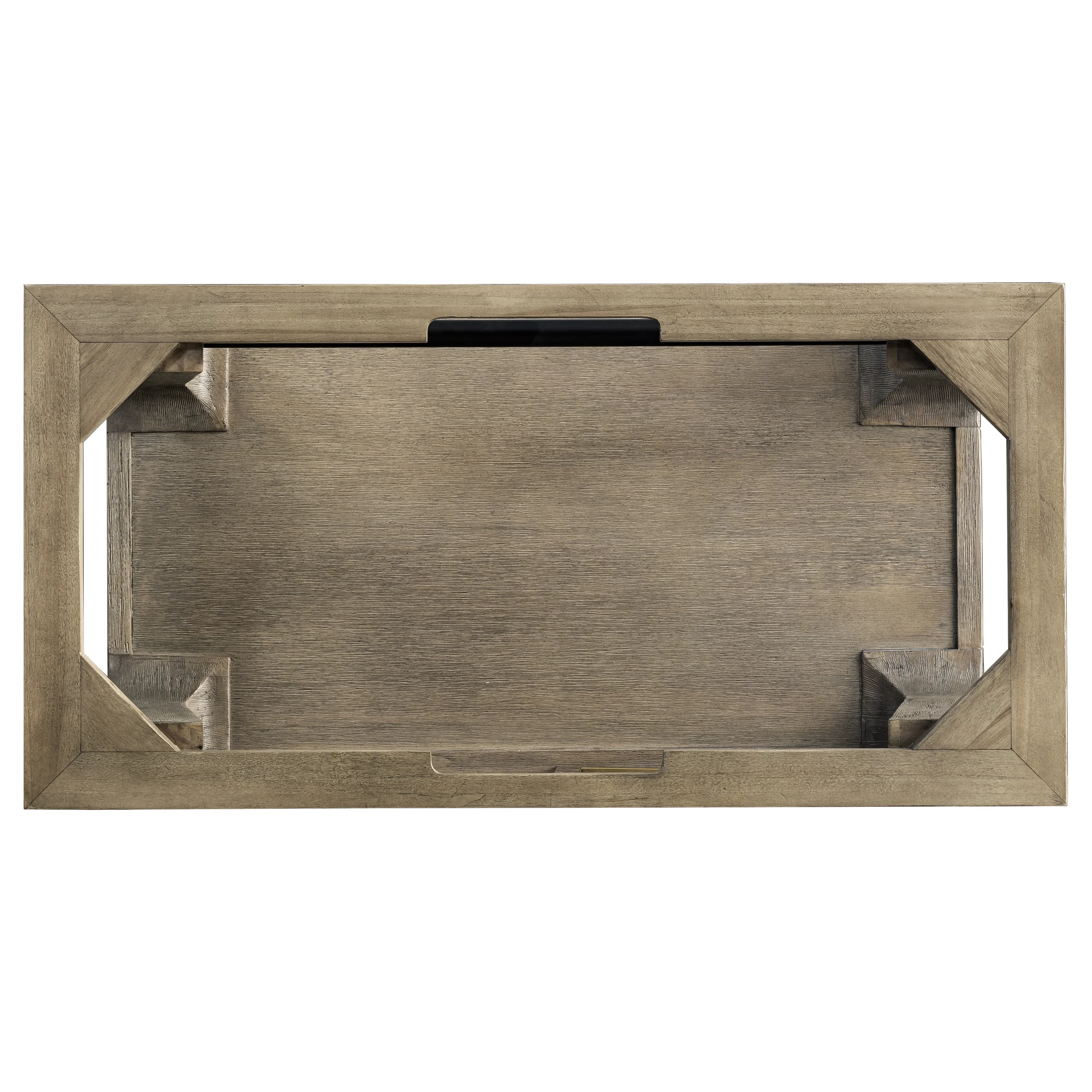 Auburn 36" Single Sink Console, Weathered Timber