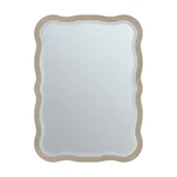 Rowyn Wavy 28" Mirror, Natural
