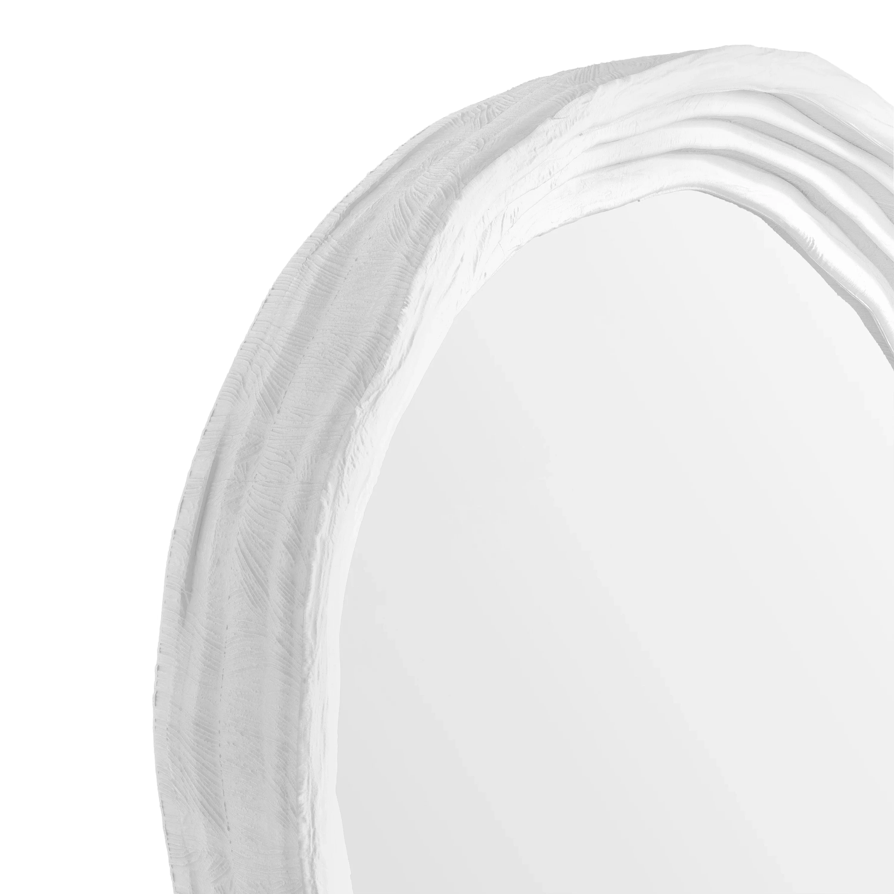 Terra 30" Mirror, Limestone