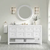 Terra 30" Mirror, Limestone