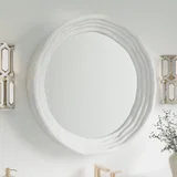 Terra 30" Mirror, Limestone