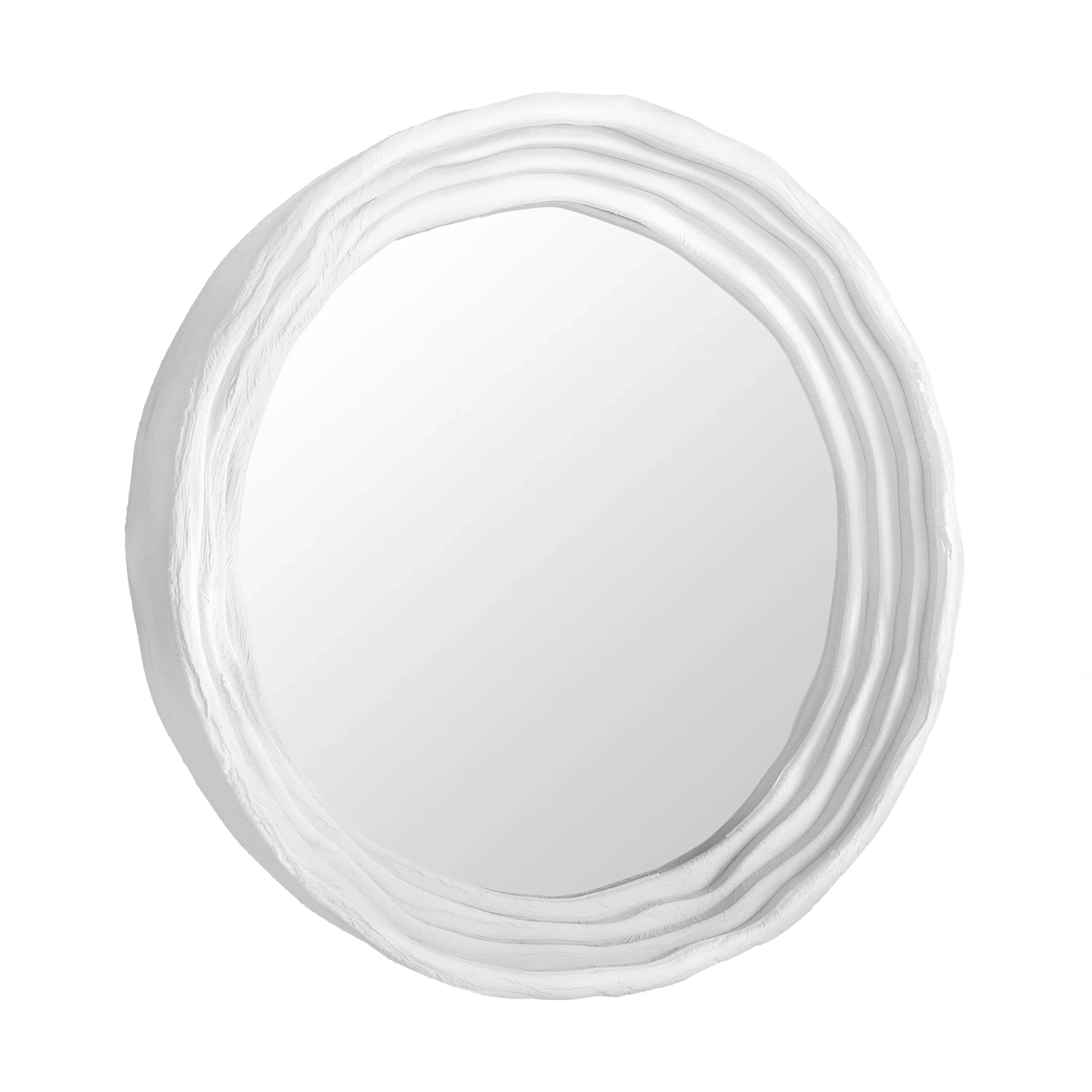 Terra 30" Mirror, Limestone