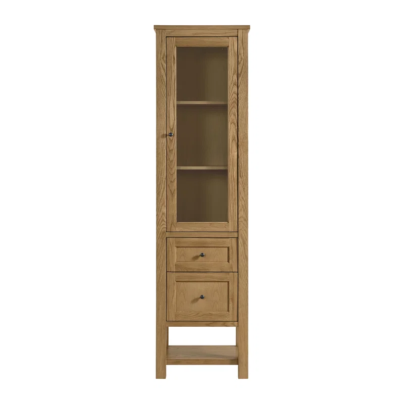 Breckenridge Linen Cabinet, Light Natural Oak