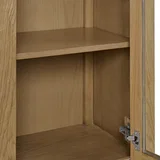 Breckenridge Linen Cabinet, Light Natural Oak