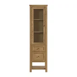 Breckenridge Linen Cabinet, Light Natural Oak