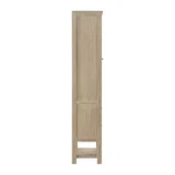 Breckenridge Linen Cabinet, Whitewashed Oak