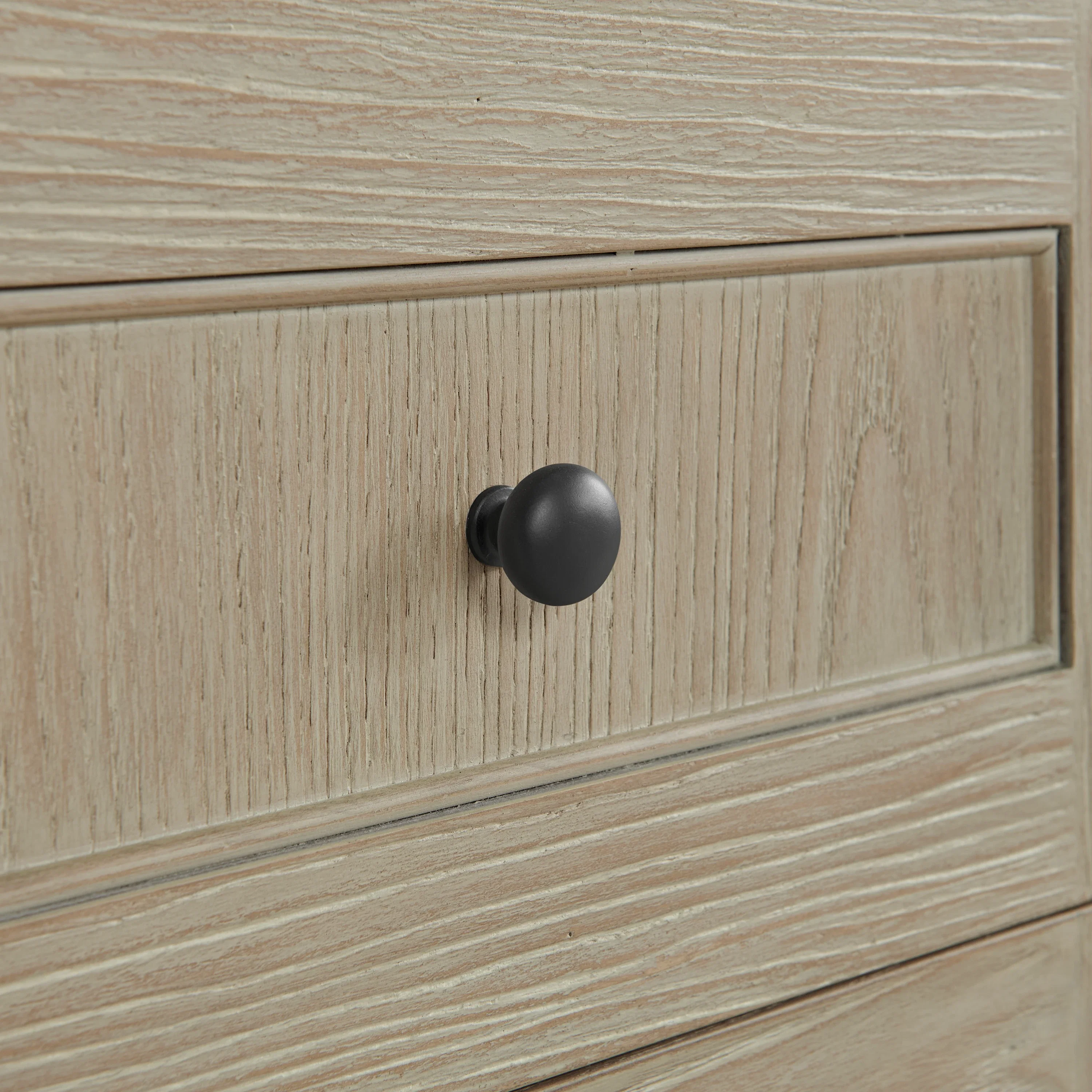 Breckenridge Linen Cabinet, Whitewashed Oak
