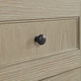Breckenridge Linen Cabinet, Whitewashed Oak