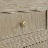 Breckenridge Linen Cabinet, Whitewashed Oak