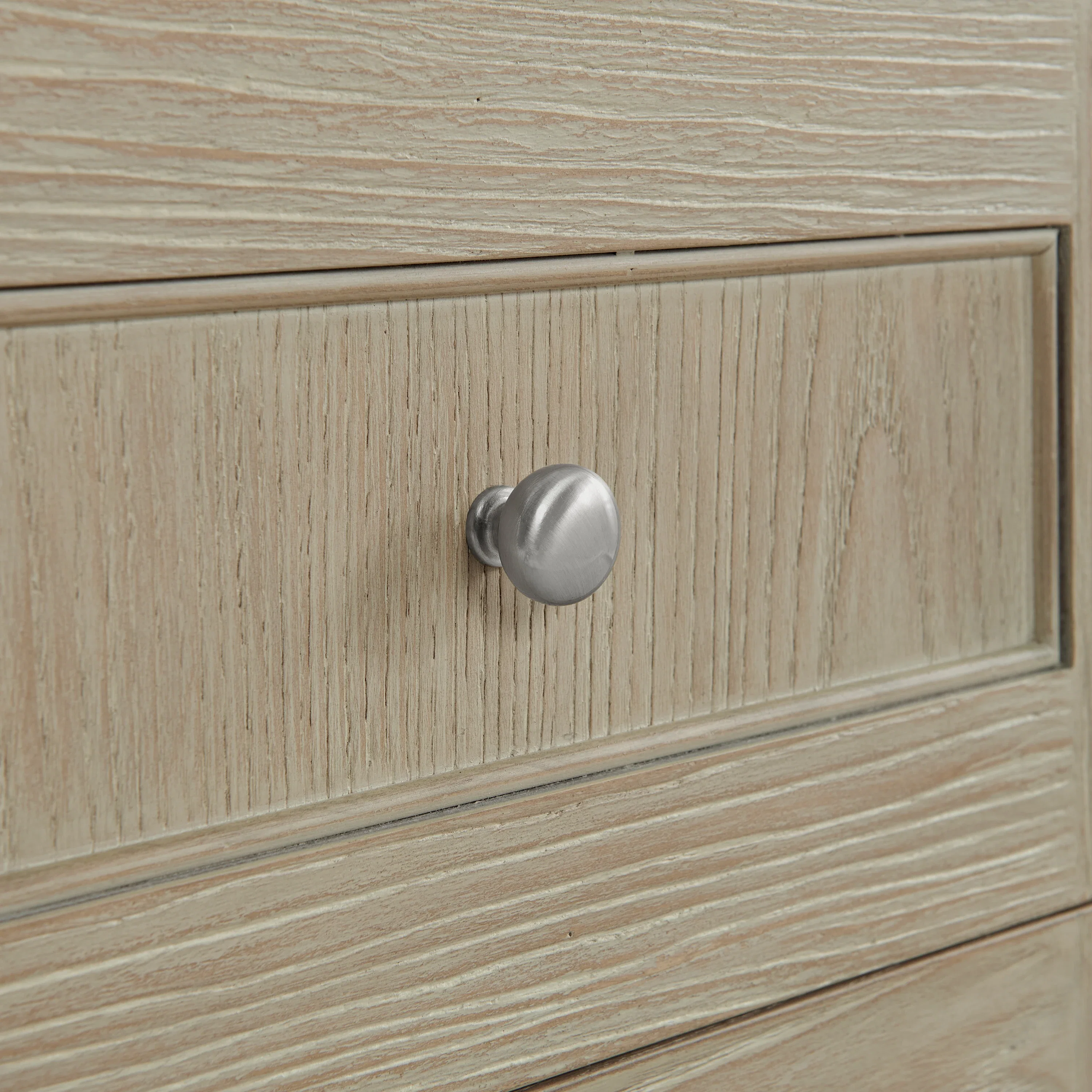 Breckenridge Linen Cabinet, Whitewashed Oak