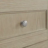 Breckenridge Linen Cabinet, Whitewashed Oak