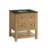 Breckenridge 30" Single Vanity, Light Natural Oak, w/ 3 CM Phantome Eclos Top