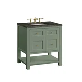 Breckenridge 30" Single Vanity, Smokey Celadon, w/ 3 CM Phantome Eclos Top