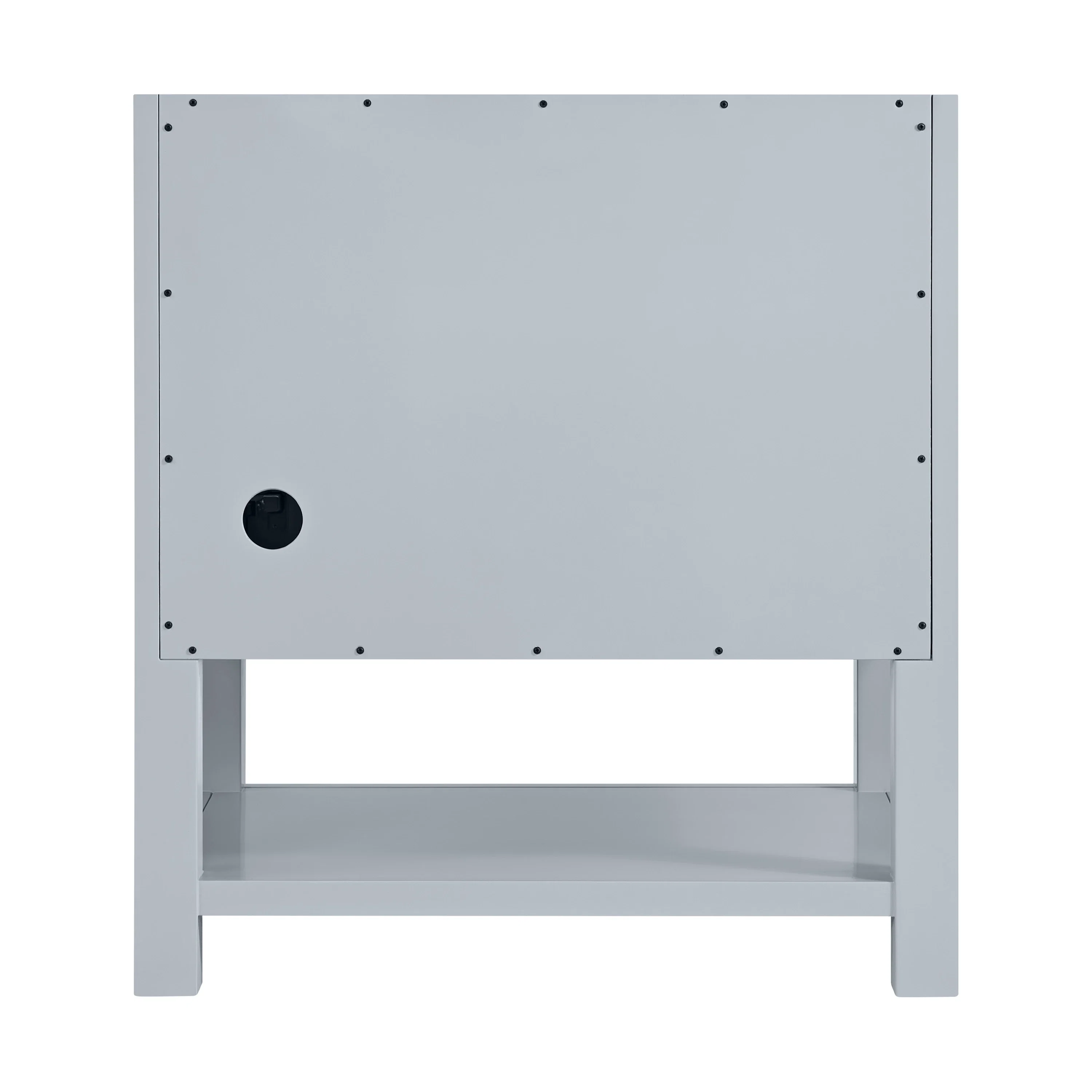 Breckenridge 30" Single Vanity, Serenity Blue, w/ 3 CM Eternal Jasmine Pearl Quartz Top