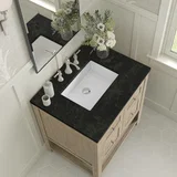 Breckenridge 30" Single Vanity, Whitewashed Oak, w/ 3 CM Phantome Eclos Top